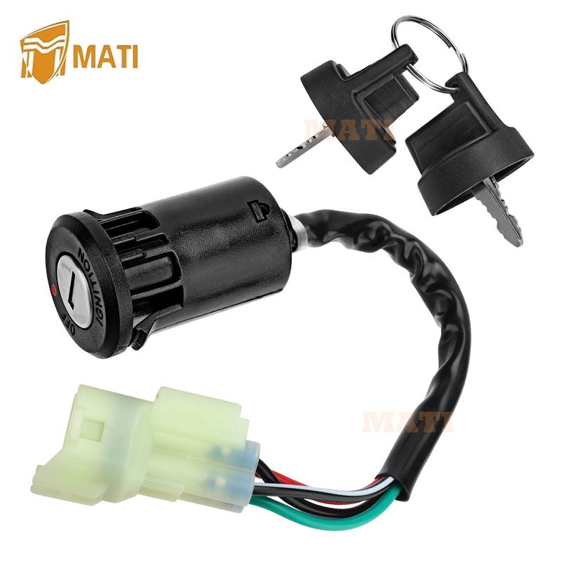 MATI Ignition Key Switch for Kawasaki KFX50 KFX90 2007- 27005-Y002 27005-Y001 Exact connector
MATI Ignition Key Switch for Kawasaki KFX50 KFX90 2007- 27005-Y002 27005-Y001 Exact connector
