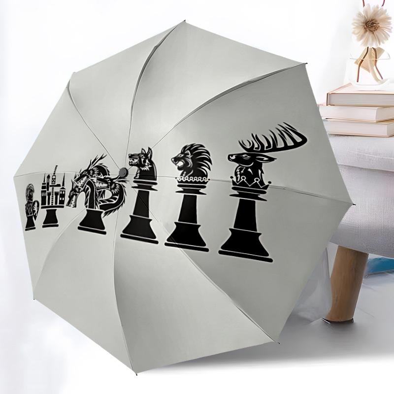 1pc Game of Thrones Automatic Folding Umbrella - Portable Collapsible Design, 8-Rib Iron Frame yy251209066
1pc Game of Thrones Automatic Folding Umbrella - Portable Collapsible Design, 8-Rib Iron Frame yy251209066