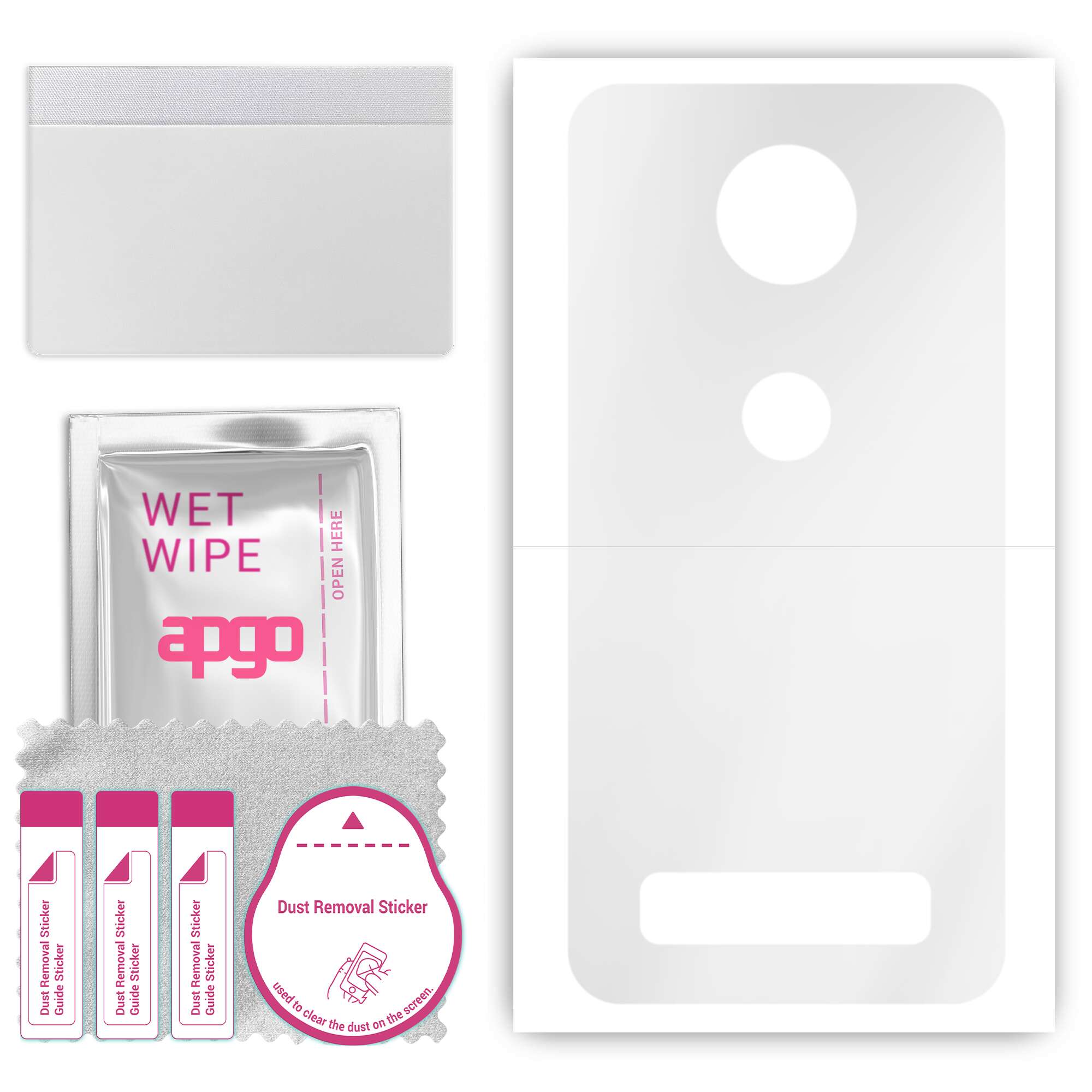 apgo Ultra Clear Protective Skin Sticker для задньої панелі, сумісної з Motorola Moto Z3, обгорткова плівка, гідрогелева плівка, гнучкий, м’який ТПУ з позиціонуванням
apgo Ultra Clear Protective Skin Sticker для задньої панелі, сумісної з Motorola Moto Z3, обгорткова плівка, гідрогелева плівка, гнучкий, м’який ТПУ з позиціонуванням
