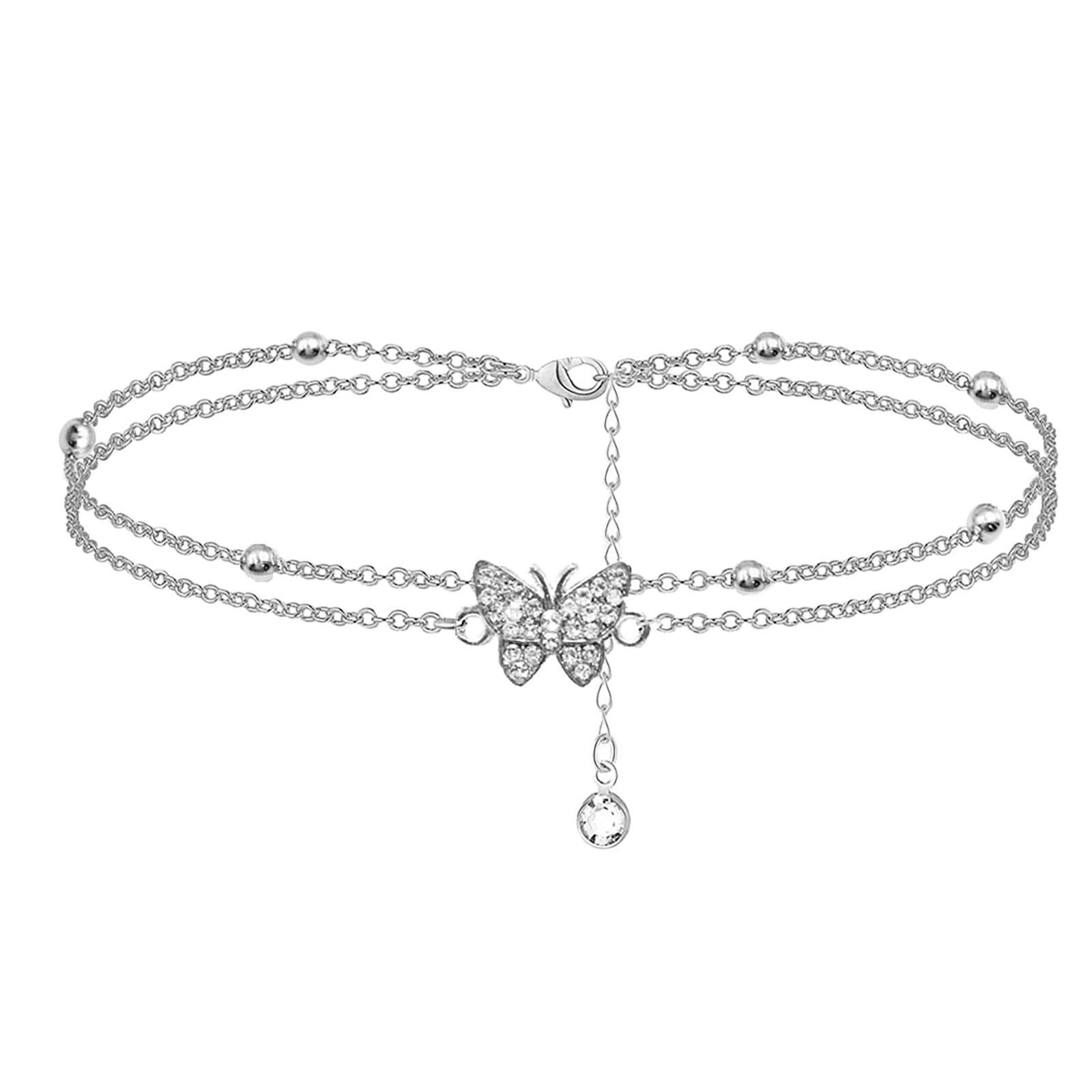 Многослойный ножной браслет, женский ножной браслет в форме начального браслета, летний подарок, пляжные украшения One Size серебряный
Многослойный ножной браслет, женский ножной браслет в форме начального браслета, летний подарок, пляжные украшения One Size серебряный