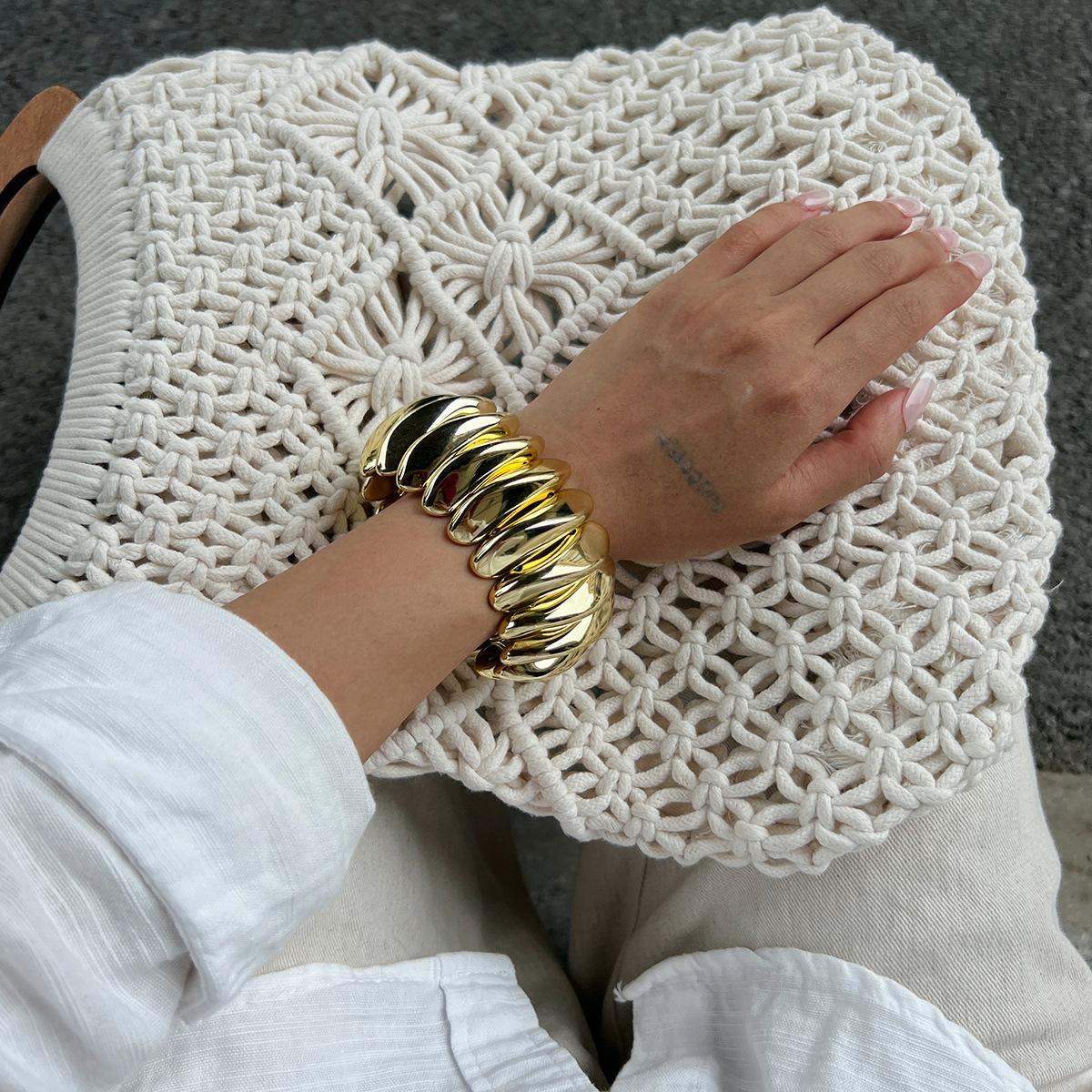 Ретро Красочный Окрашенный Акриловая Смола Эластичность Браслет-Браслет Геометрический Преувеличенный Широкий Круглый Эластичный Браслет для Женщин Массивная Бижутерия
Ретро Красочный Окрашенный Акриловая Смола Эластичность Браслет-Браслет Геометрический Преувеличенный Широкий Круглый Эластичный Браслет для Женщин Массивная Бижутерия