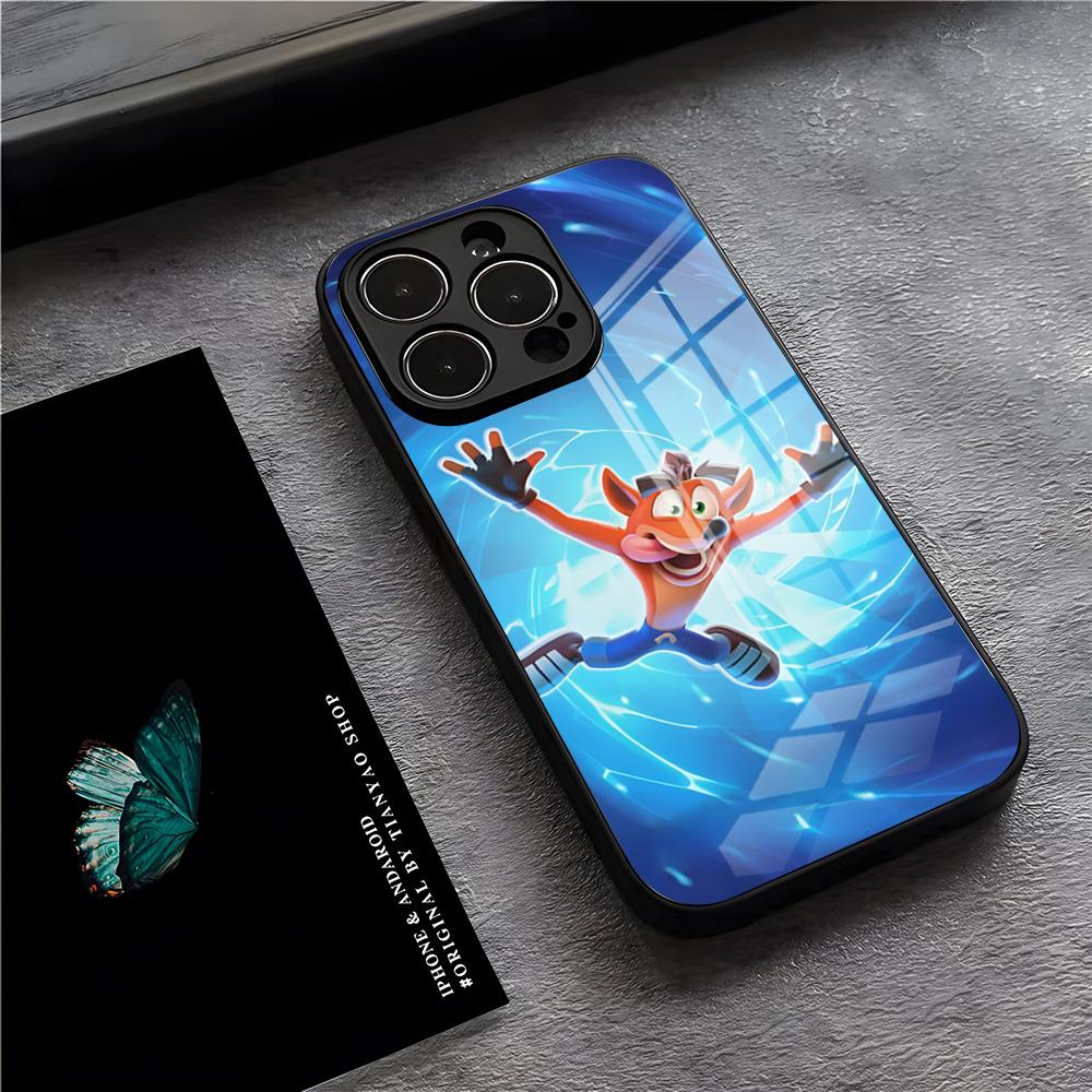Crash-Bandicoot-Game Phone Case For IPhone 17 Pro Max 15 Pro 16 14 Plus 12 13 Mini 11 Pro Shockproof Glass Cover iPhone12 ProMax
Crash-Bandicoot-Game Phone Case For IPhone 17 Pro Max 15 Pro 16 14 Plus 12 13 Mini 11 Pro Shockproof Glass Cover iPhone12 ProMax