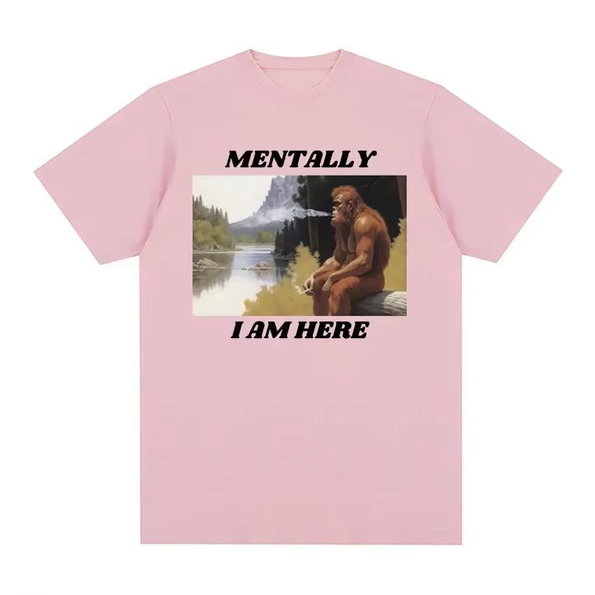 Mentally I Am Here Monkey Funny Meme Pattern T-shirt Men s and Women s Retro Fashion Short Sleeved T-shirt Y2k Clothing 4XL
Mentally I Am Here Monkey Funny Meme Pattern T-shirt Men s and Women s Retro Fashion Short Sleeved T-shirt Y2k Clothing 4XL