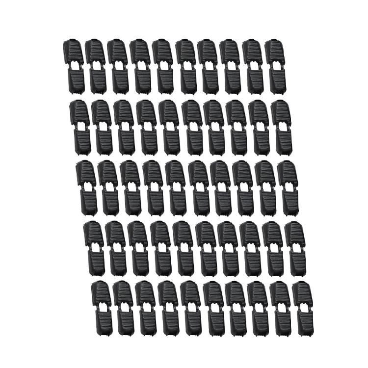 50/100Pcs Paracord Zippers Pull Cord Lock Elastic Shoelaces End Clasps Rope Clip Zipcord Stoppers for Paracord Cord Rope
50/100Pcs Paracord Zippers Pull Cord Lock Elastic Shoelaces End Clasps Rope Clip Zipcord Stoppers for Paracord Cord Rope