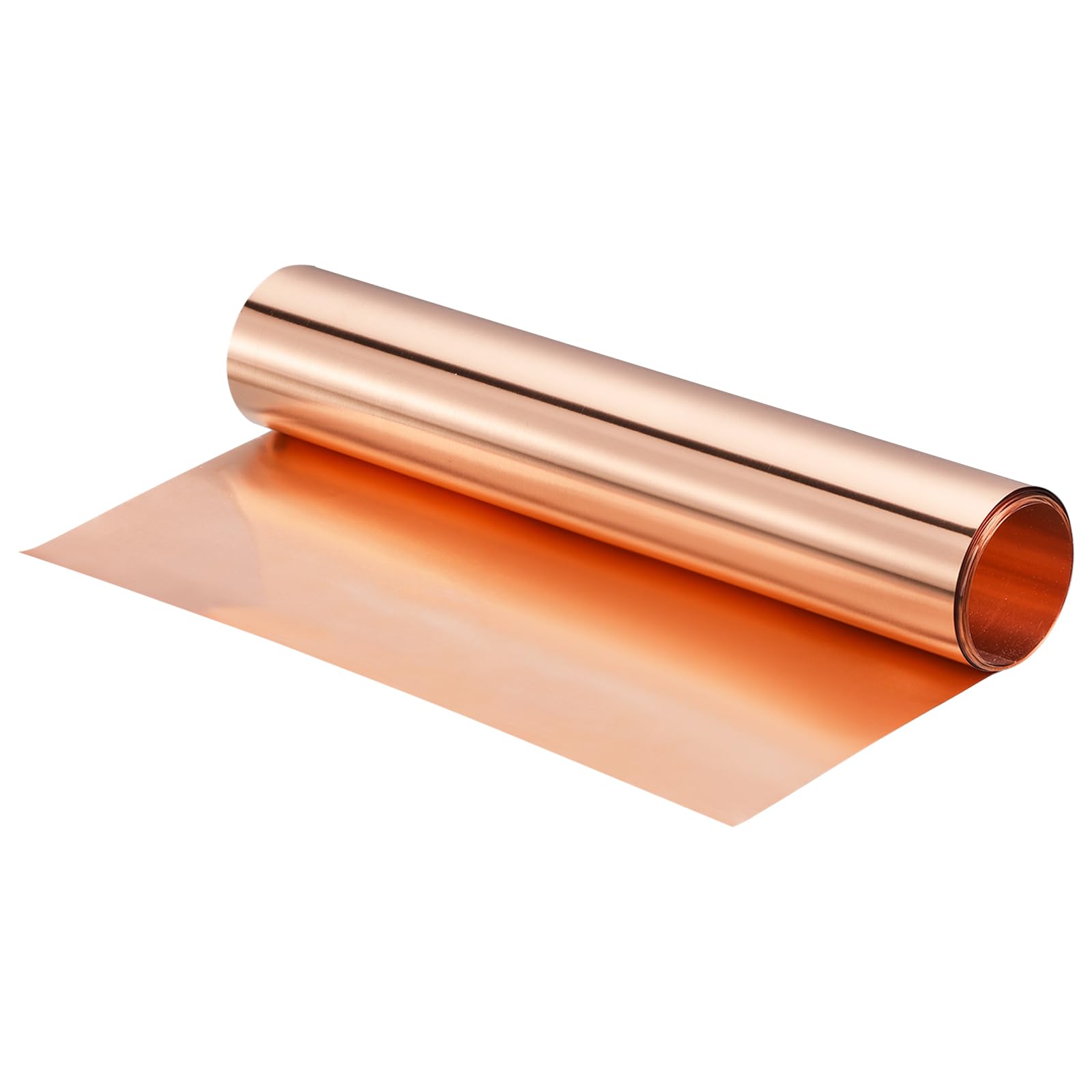 uxcell Copper Sheet Roll, 3500mm x 300mm x 0.3mm, 99.9% Pure Copper Strip, Copper Flashing Metal Foil Plate for Electrical DIY Projects (Multiple
uxcell Copper Sheet Roll, 3500mm x 300mm x 0.3mm, 99.9% Pure Copper Strip, Copper Flashing Metal Foil Plate for Electrical DIY Projects (Multiple