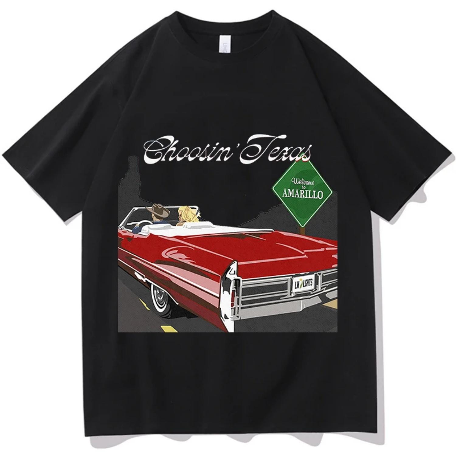 2026 Ella Langley Choosin Texas Merch T-shirts Men and Women Summer Cotton Clothing Casual Fashion Round Neck Short Sleeved Tee XXXXXL чорний
2026 Ella Langley Choosin Texas Merch T-shirts Men and Women Summer Cotton Clothing Casual Fashion Round Neck Short Sleeved Tee XXXXXL чорний
