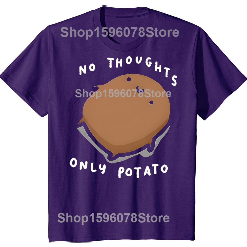 Cute Potato Graphic No Thoughts Potato Cartoon Print T Shirt Women Top Short Sleeve Summer Casual Tshirt Clothing 4XL
Cute Potato Graphic No Thoughts Potato Cartoon Print T Shirt Women Top Short Sleeve Summer Casual Tshirt Clothing 4XL