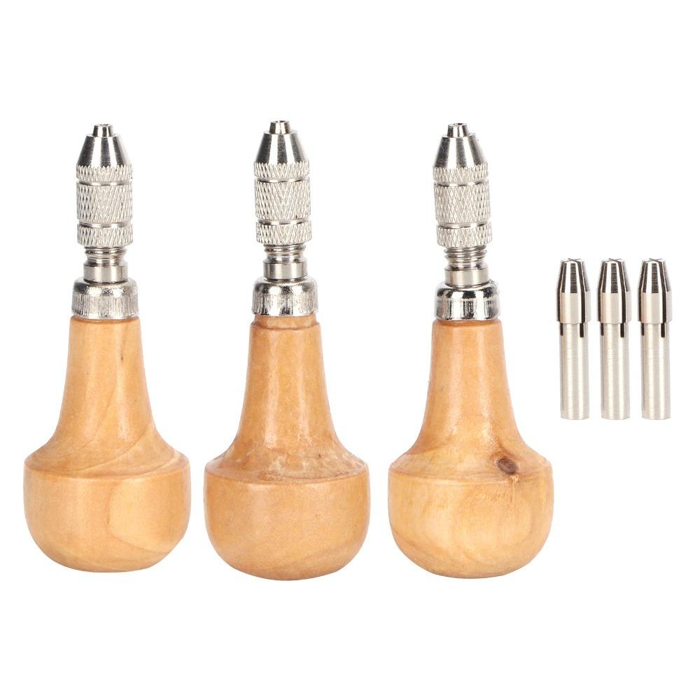 3pcs Clamp Single End Lock Nozzle Pin Vise Pear Shape Wooden Handle Graver Type Chuck Silver Hand Chucks Gold Jewelry Production
3pcs Clamp Single End Lock Nozzle Pin Vise Pear Shape Wooden Handle Graver Type Chuck Silver Hand Chucks Gold Jewelry Production