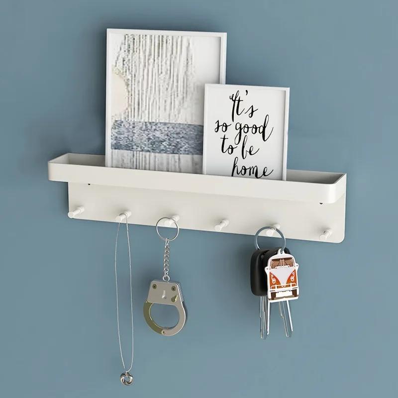 Wall Hanging Key Hanger Holder Rectangle Key Rack Hooks Coat Hooks for Kitchen Bathroom Wall Organizer
Wall Hanging Key Hanger Holder Rectangle Key Rack Hooks Coat Hooks for Kitchen Bathroom Wall Organizer