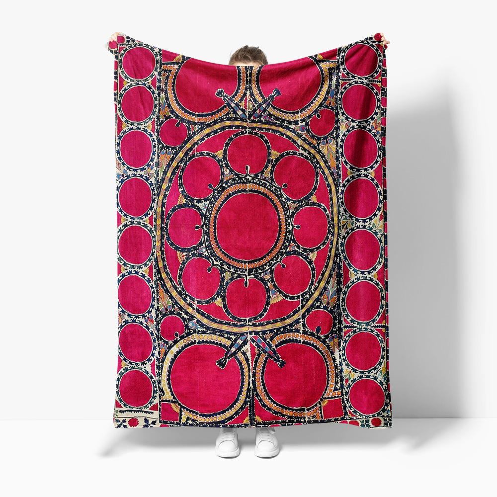 Red Tribal Ethnic Moroccan Kilim Rug Cushion Cover Throw Blanket Decorative Pillow Home Decor 130x150cm
Red Tribal Ethnic Moroccan Kilim Rug Cushion Cover Throw Blanket Decorative Pillow Home Decor 130x150cm