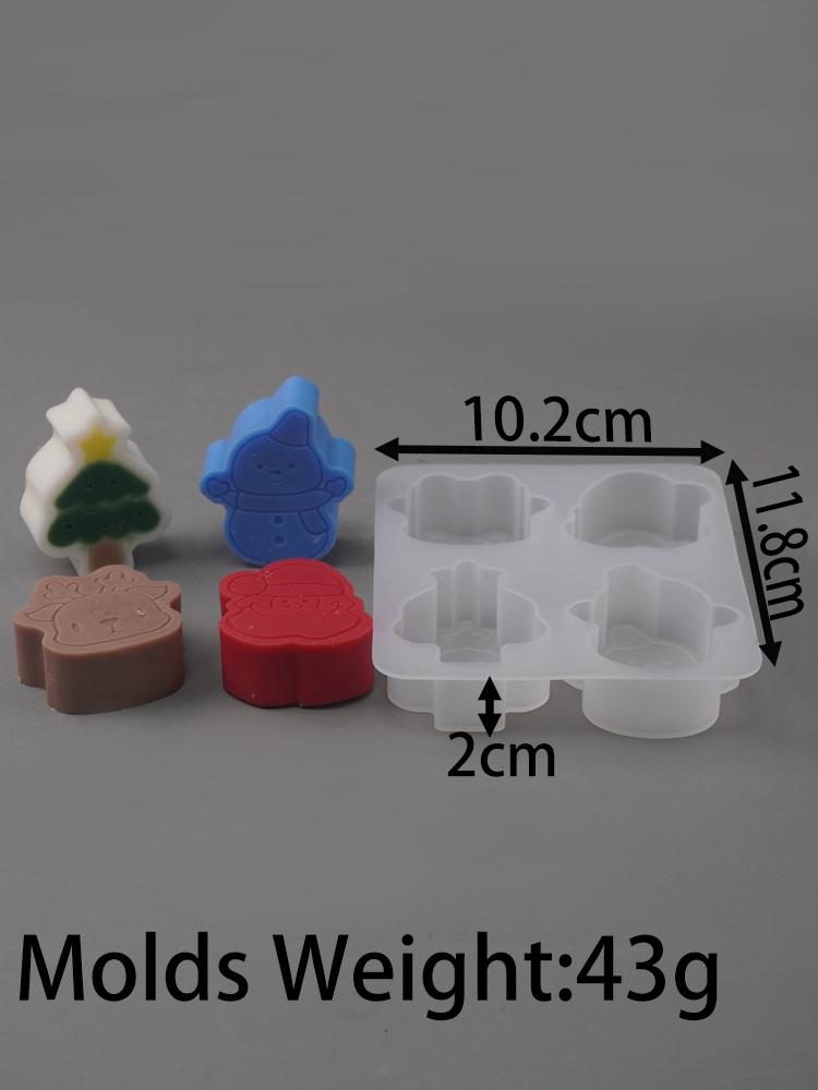 DIY Christmas Ornament Silicone Candle Mold 3D Faceless Santa Claus Crafts Making Soap Plaster Resin Casting Molds Home Decor
DIY Christmas Ornament Silicone Candle Mold 3D Faceless Santa Claus Crafts Making Soap Plaster Resin Casting Molds Home Decor