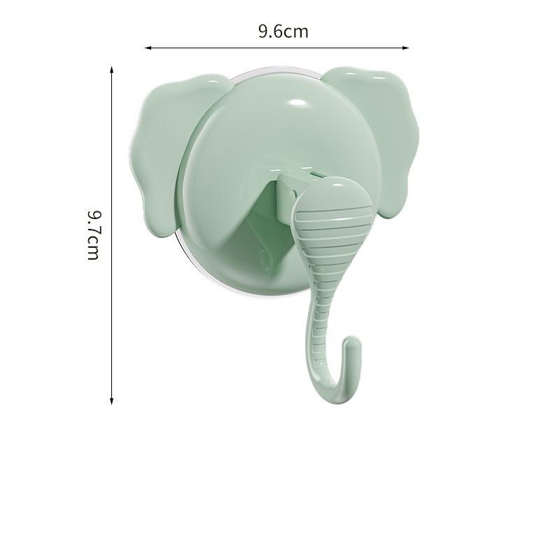 Elephant Strong Suction Cup Hook Vacuum Powerful No Trace No Punch Hook for Home Bathroom Kitchen Behind Door зелений
Elephant Strong Suction Cup Hook Vacuum Powerful No Trace No Punch Hook for Home Bathroom Kitchen Behind Door зелений