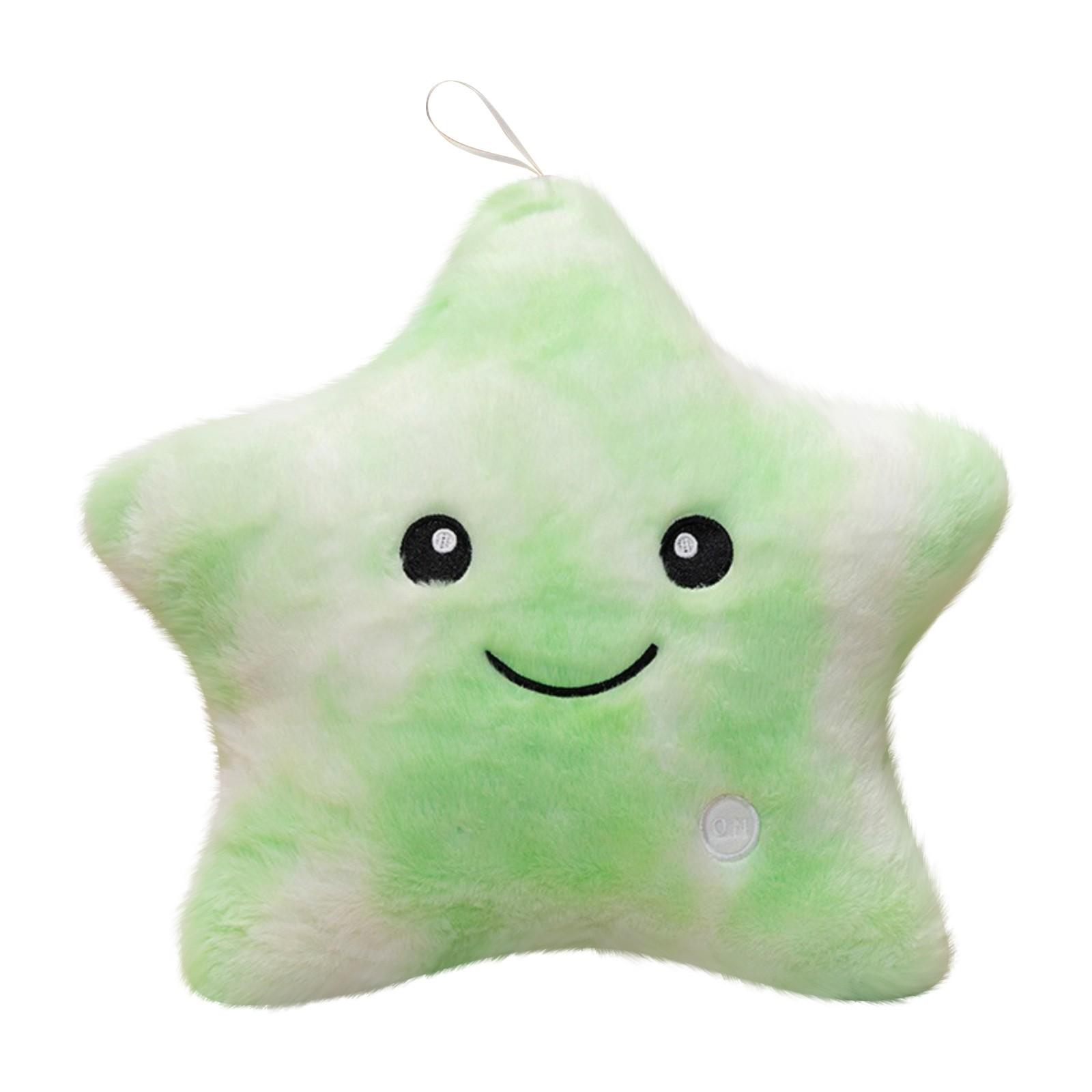 Подушка-подушка для детей в виде светящейся звезды One Size зелёный
Подушка-подушка для детей в виде светящейся звезды One Size зелёный