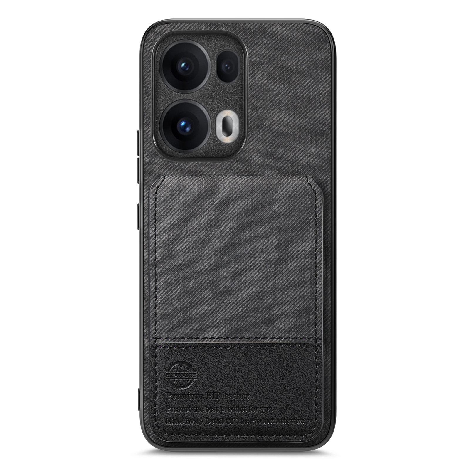 Для Oppo Reno13 Pro 5G Чохол Текстура тканини Шкіра+ПК+ТПУ Блокування RFID Чохол для телефону з тримачем для карток Black
Для Oppo Reno13 Pro 5G Чохол Текстура тканини Шкіра+ПК+ТПУ Блокування RFID Чохол для телефону з тримачем для карток Black