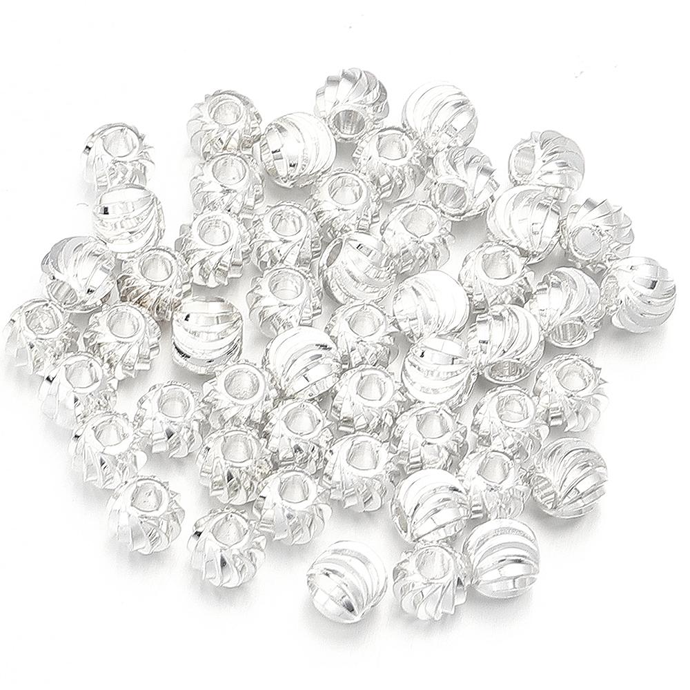 20-100pcs/lot 3-8mm Gold Silver Color Round Stripe Beads Copper Loose Spacer Beads For Jewelry Making DIY Bracelet Necklace 3mm 100pcs срібний
20-100pcs/lot 3-8mm Gold Silver Color Round Stripe Beads Copper Loose Spacer Beads For Jewelry Making DIY Bracelet Necklace 3mm 100pcs срібний