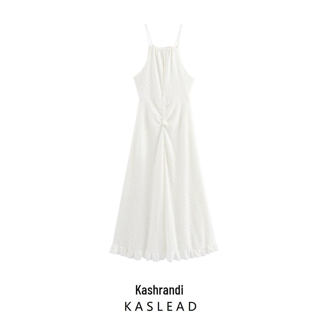 2025 Spring Women s European American Fashion: Simple Sexy Halter Cutout Dress Medium
2025 Spring Women s European American Fashion: Simple Sexy Halter Cutout Dress Medium
