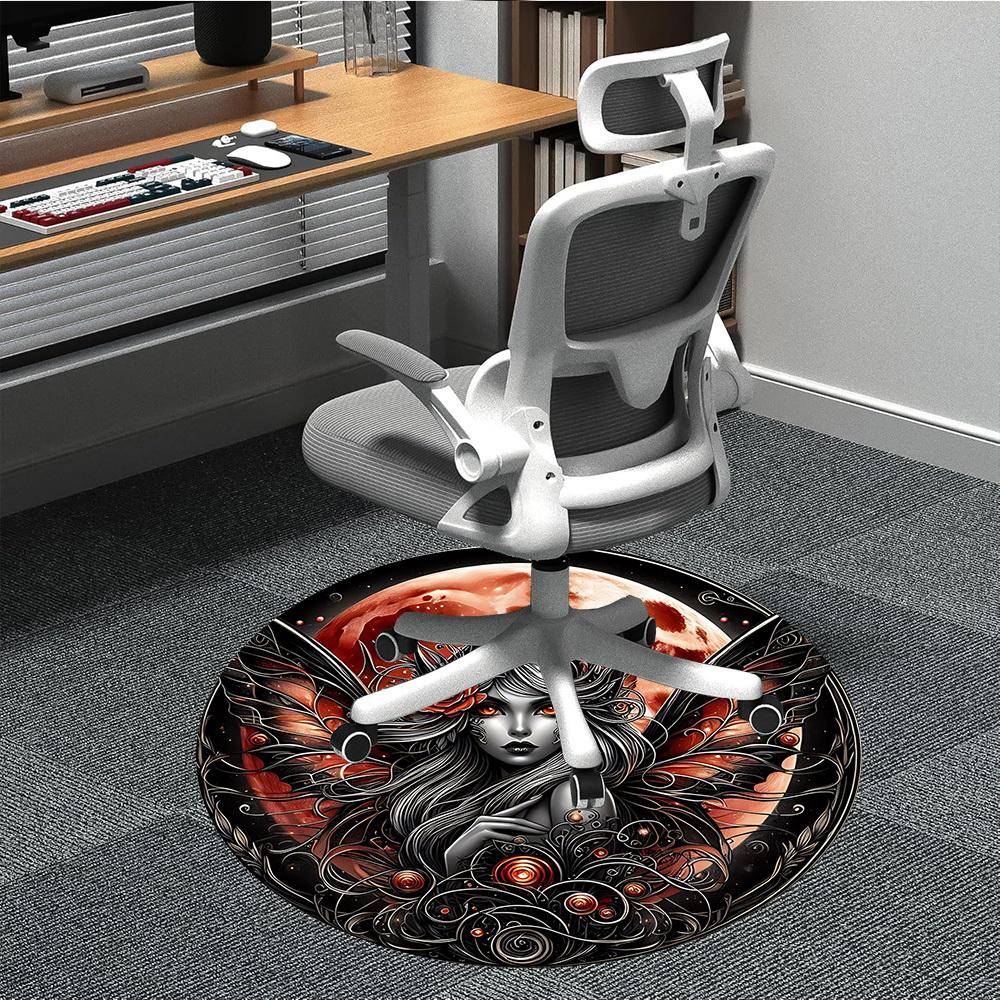 1pc Moonlit Mystic Office Round Rug, Carpet for Office, Gaming, Lightweight Round Floor Mat yy260208053 80cm by 80cm
1pc Moonlit Mystic Office Round Rug, Carpet for Office, Gaming, Lightweight Round Floor Mat yy260208053 80cm by 80cm