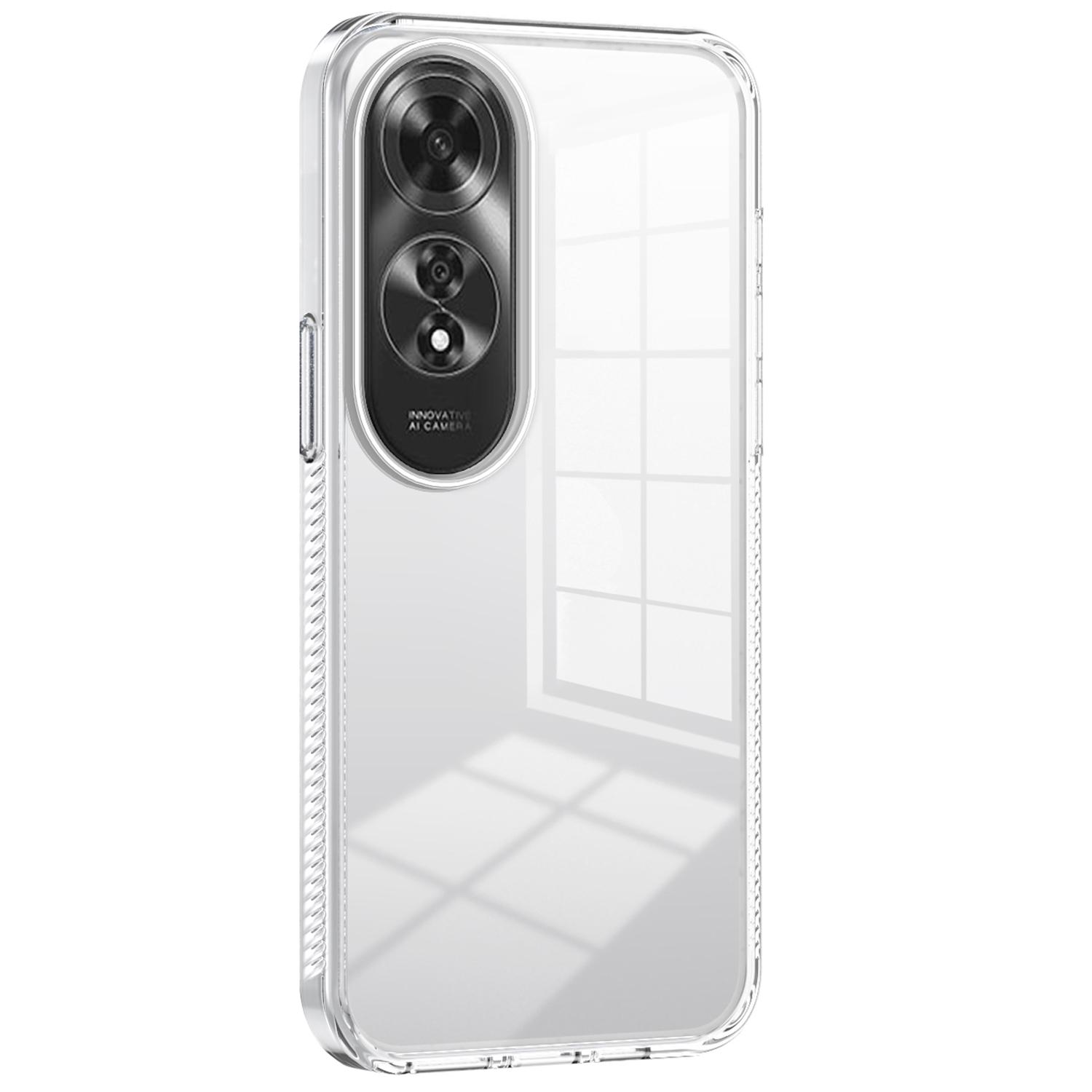 For Oppo A60 4G Clear Phone Case TPU+PC Anti-Slip Drop-Proof Back Cover A
For Oppo A60 4G Clear Phone Case TPU+PC Anti-Slip Drop-Proof Back Cover A