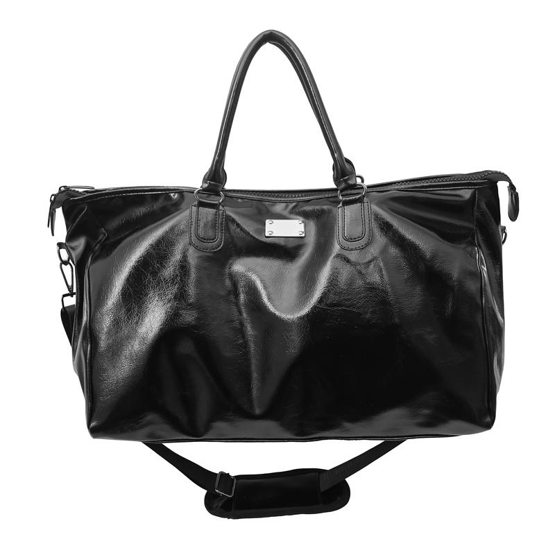 Сумка для спортзалу для чоловіків і жінок великої місткості з PU спортивної сумки для багажу для бізнесу, коротких подорожей чорний
Сумка для спортзалу для чоловіків і жінок великої місткості з PU спортивної сумки для багажу для бізнесу, коротких подорожей чорний