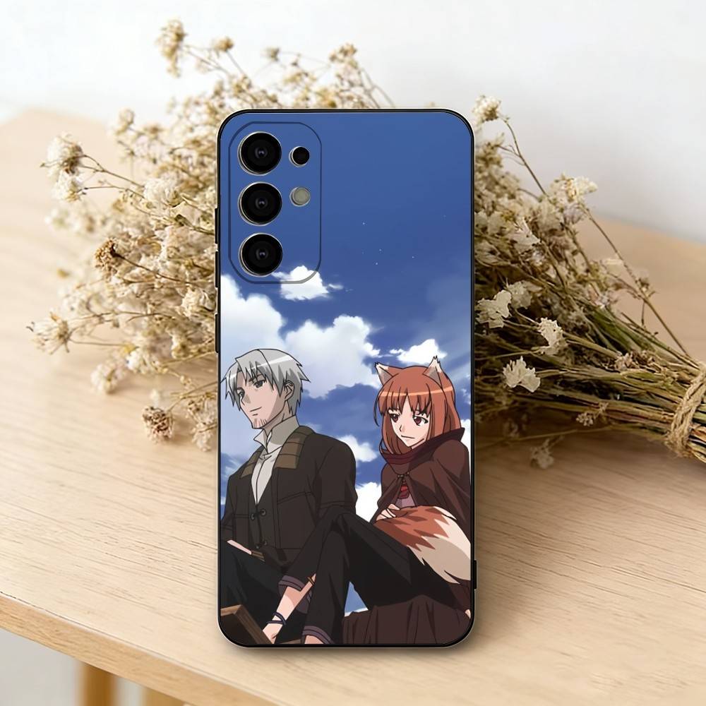 S-Spice and Wolf Anime Phone Case Black Silicone Soft For Samsung S25,S24,S21,S22,S23,S30,Ultra,S20,Plus,Fe,Lite Samsung S22plus5G
S-Spice and Wolf Anime Phone Case Black Silicone Soft For Samsung S25,S24,S21,S22,S23,S30,Ultra,S20,Plus,Fe,Lite Samsung S22plus5G