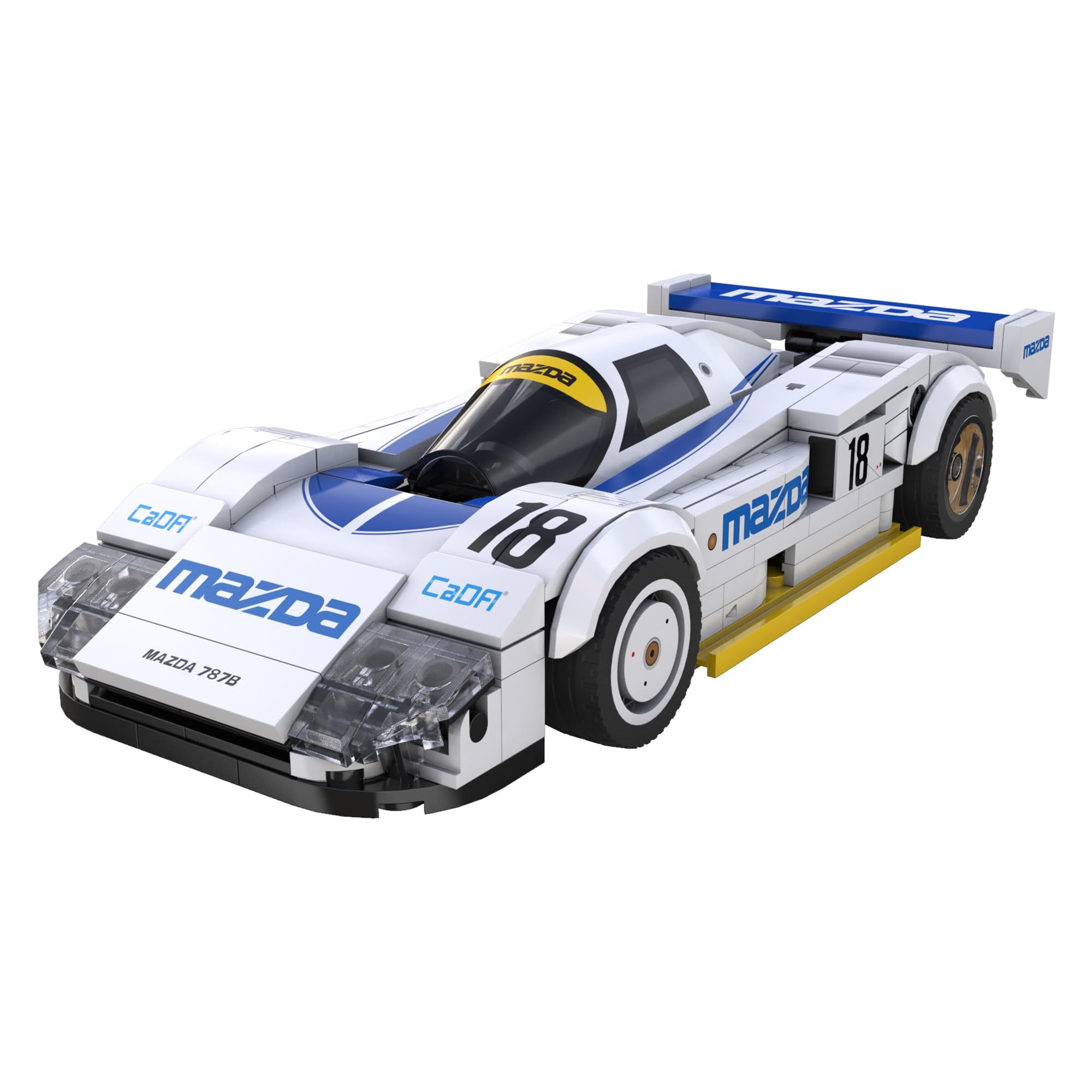 CaDA Scale Car Series Mazda 787B 1991 Le Official Licensed Product Block 242 Pieces 1/24 No.18 Mans/Mazda (Mazda 787B)
CaDA Scale Car Series Mazda 787B 1991 Le Official Licensed Product Block 242 Pieces 1/24 No.18 Mans/Mazda (Mazda 787B)