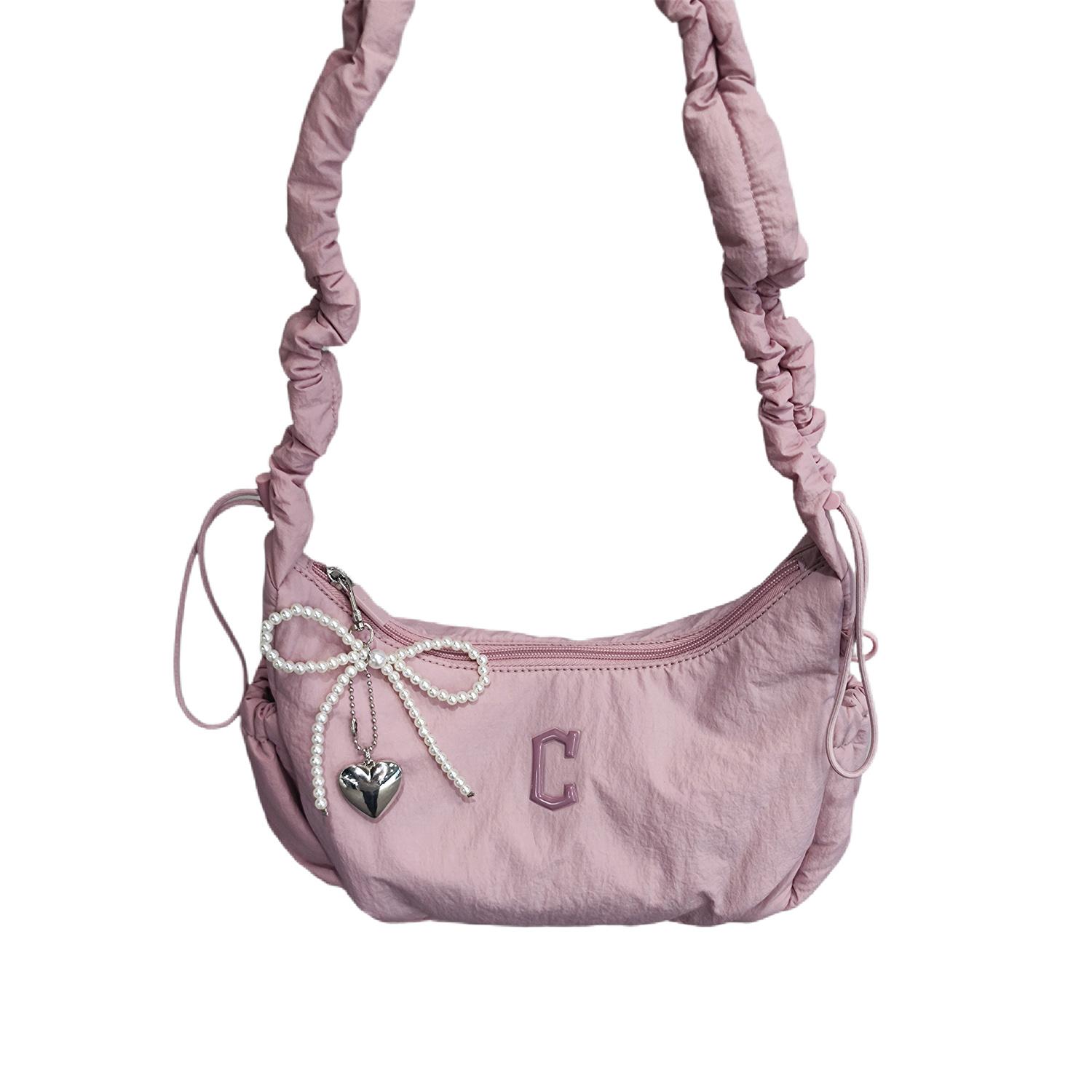 New MLB Nylon Shoulder Bag, Crossbody Bag Regular Women s Pink 3ABQA015N-45PKM 24.1*9.4*24.1CM
New MLB Nylon Shoulder Bag, Crossbody Bag Regular Women s Pink 3ABQA015N-45PKM 24.1*9.4*24.1CM