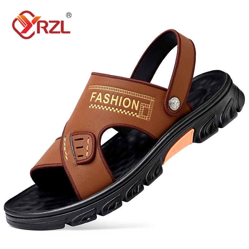 Men s Leather Sandals Summer Open Toe Non Slip Soft Sole Beach Slippers for Men Casual Comfortable Black Sandals Men 38
Men s Leather Sandals Summer Open Toe Non Slip Soft Sole Beach Slippers for Men Casual Comfortable Black Sandals Men 38