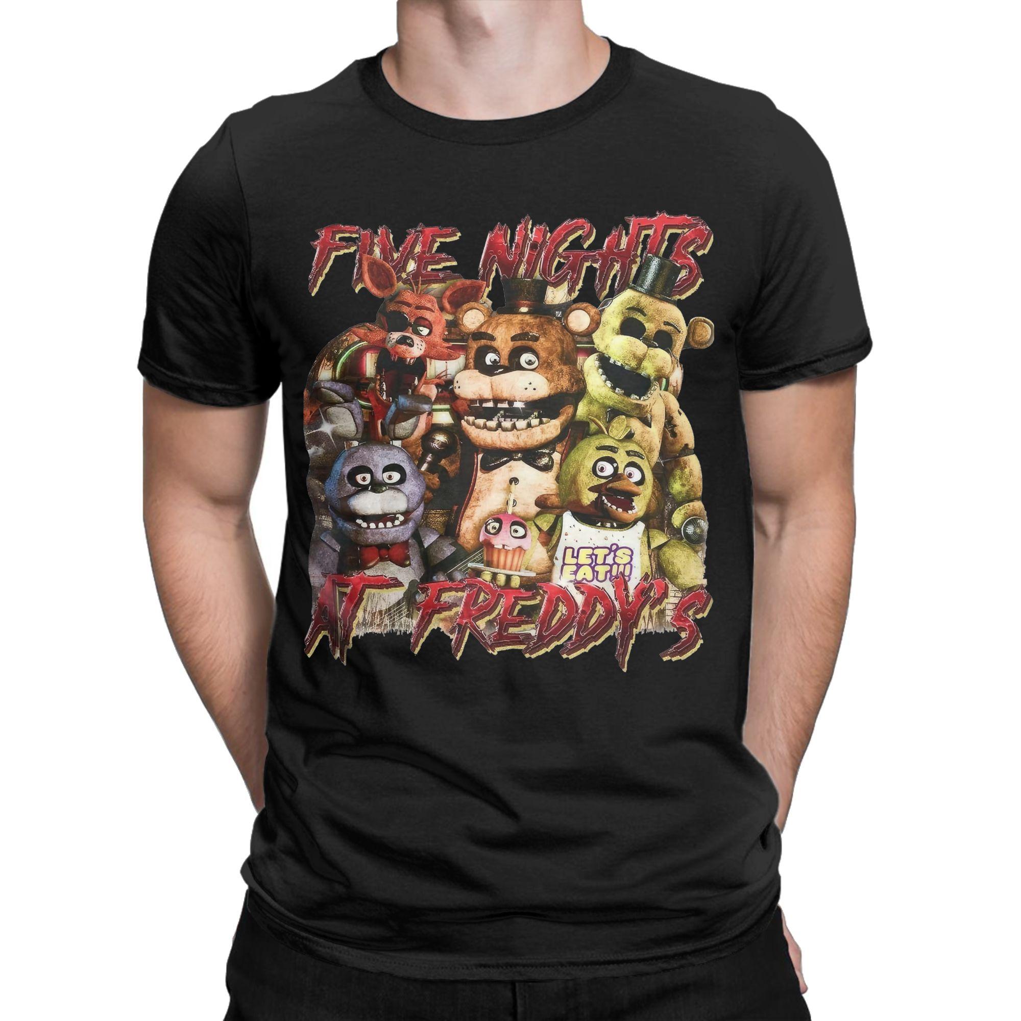 Mens Womens FNAF bear Shirt 100% Cotton New Arrival Tee Shirts Clothing Outfits S
Mens Womens FNAF bear Shirt 100% Cotton New Arrival Tee Shirts Clothing Outfits S