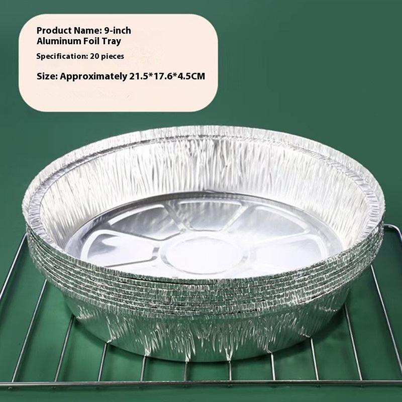 20Pcs Round Foil Trays Foil Flan Dish Disposable Aluminum Foil Silver Foil Food Container Plate Tin Foil Pie Pans For Air Fryer
20Pcs Round Foil Trays Foil Flan Dish Disposable Aluminum Foil Silver Foil Food Container Plate Tin Foil Pie Pans For Air Fryer