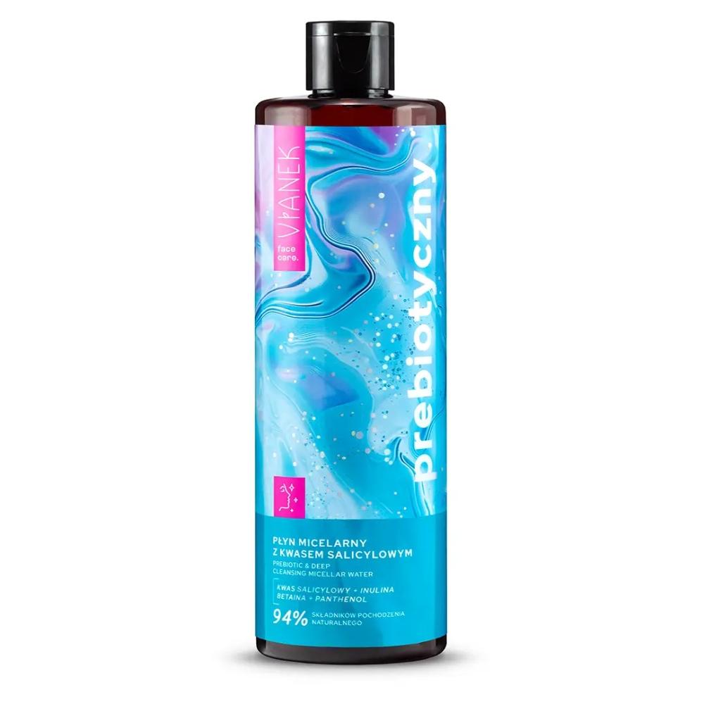 VIANEK Prebiotic Micellar Water with Salicylic Acid, 400 ml
VIANEK Prebiotic Micellar Water with Salicylic Acid, 400 ml