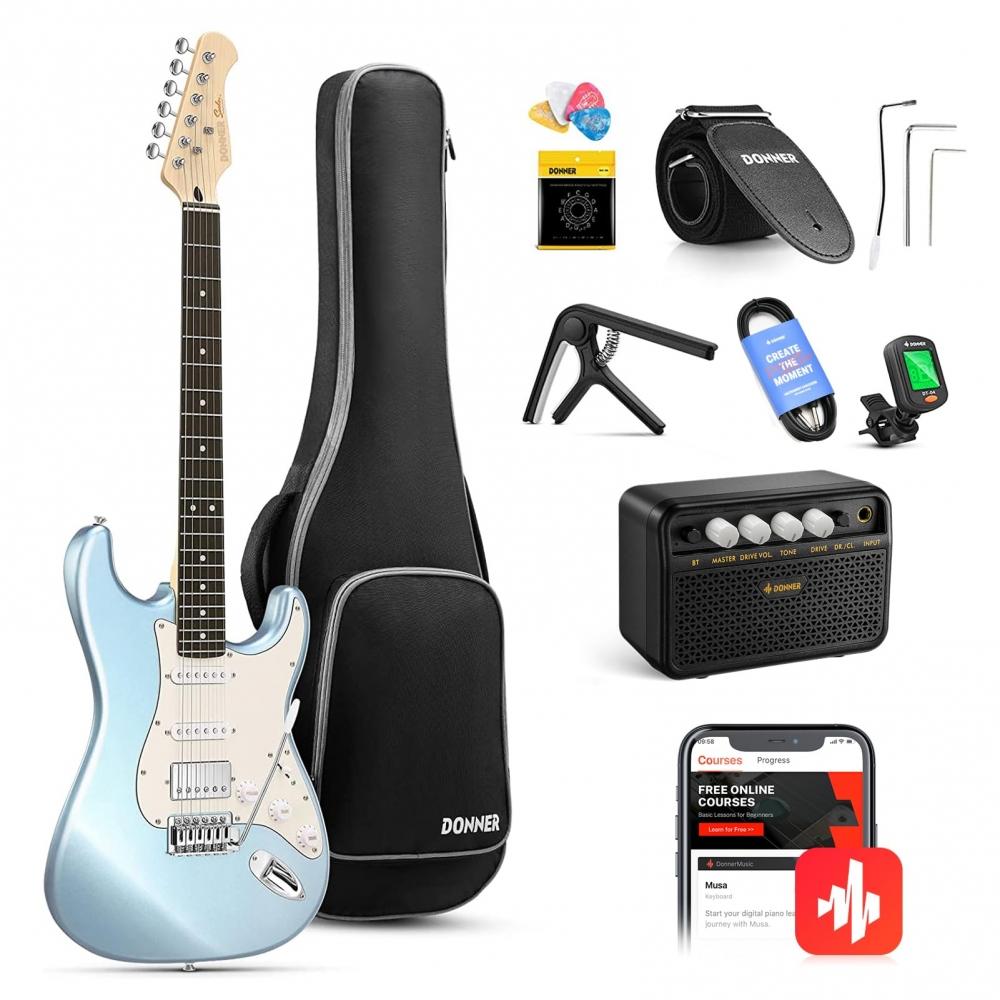 Donner ST 6 E Guitar Beginner Set Type Coil Tap Dot Dotted Tremolo с чехлом для усилителя Minnie
Donner ST 6 E Guitar Beginner Set Type Coil Tap Dot Dotted Tremolo с чехлом для усилителя Minnie
