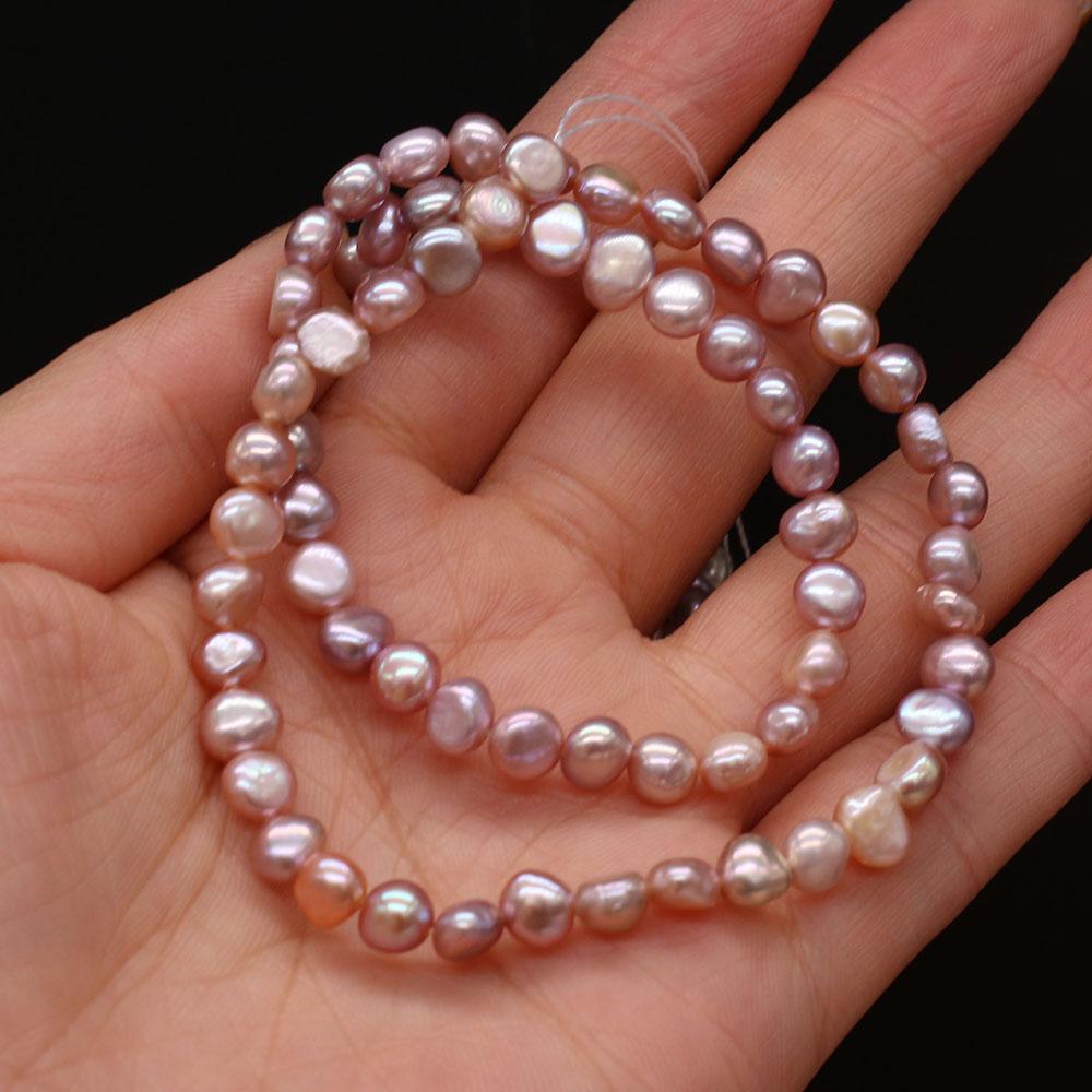 1String, Nugget Pearls, 5–6 mm, Boho Natural Freshwater Pearl Beads, for DIY Necklaces, Bracelets, Anklets, Jewelry Making, 36cm 1String/5-6mm-36cm фіолетовий
1String, Nugget Pearls, 5–6 mm, Boho Natural Freshwater Pearl Beads, for DIY Necklaces, Bracelets, Anklets, Jewelry Making, 36cm 1String/5-6mm-36cm фіолетовий