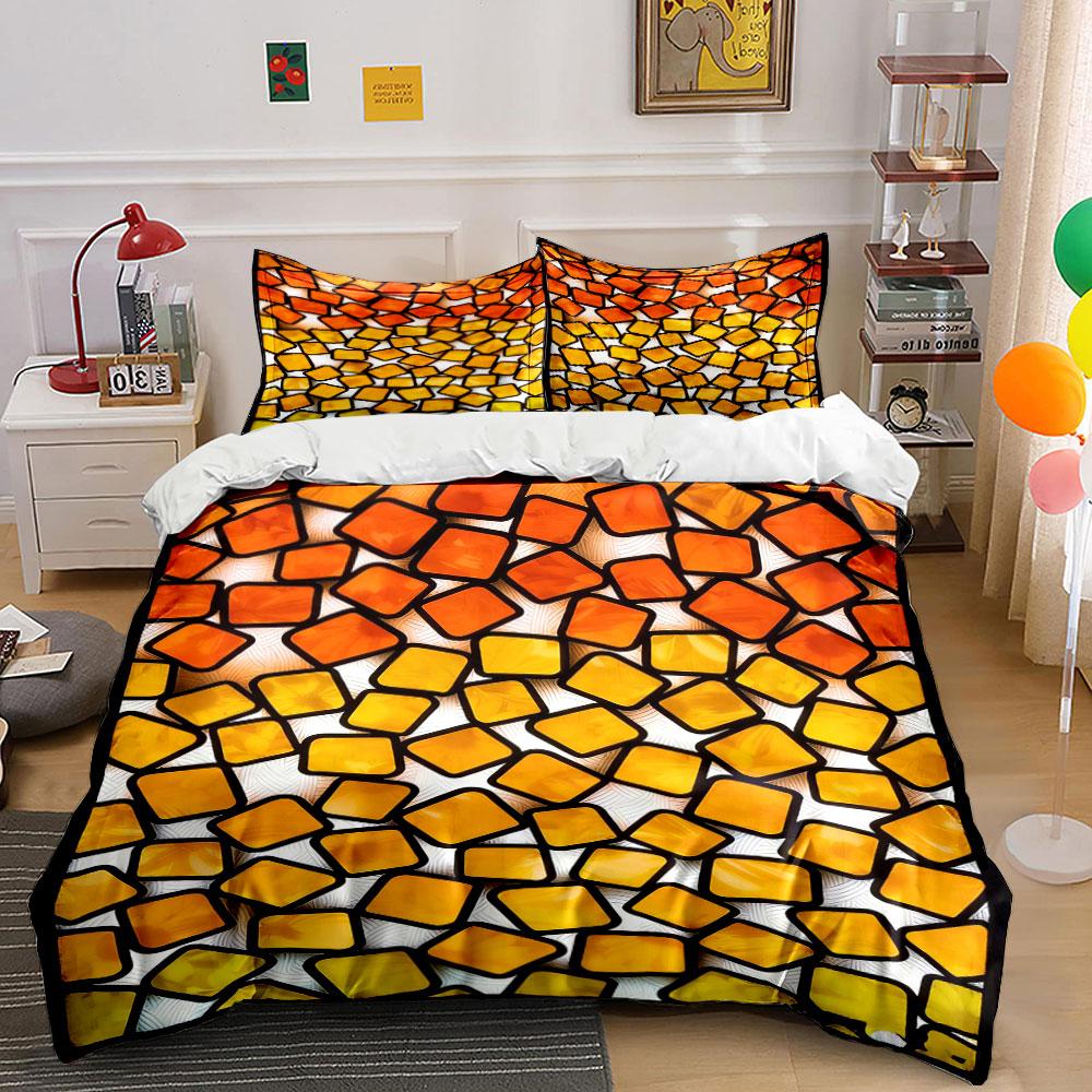 Abstract mosaic tile pattern. Bedding sets Duvet cover sets Duvet covers Pillowcases(1 * Duvet Cover 2 * Pillowcases, without duvet insert) 135x200cm
Abstract mosaic tile pattern. Bedding sets Duvet cover sets Duvet covers Pillowcases(1 * Duvet Cover 2 * Pillowcases, without duvet insert) 135x200cm