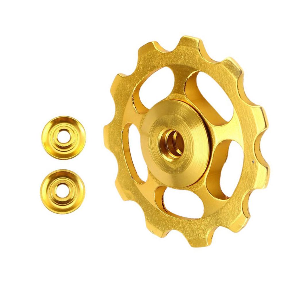2pcs 11T Ultralight Bike Aluminum Alloy Bearing Sprocket Wheel Rear Derailleur Guide wheel flywheel Bicycle Accessories
2pcs 11T Ultralight Bike Aluminum Alloy Bearing Sprocket Wheel Rear Derailleur Guide wheel flywheel Bicycle Accessories
