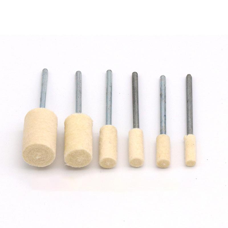 2.35/3mm Shank Wool Felt Polishing Wheel Felt Buffing Pads Wool Felt Mounted Polishing Buffing Wheel for Dremel Rotary Tool 8mm&Shank 3mm&5pcs
2.35/3mm Shank Wool Felt Polishing Wheel Felt Buffing Pads Wool Felt Mounted Polishing Buffing Wheel for Dremel Rotary Tool 8mm&Shank 3mm&5pcs