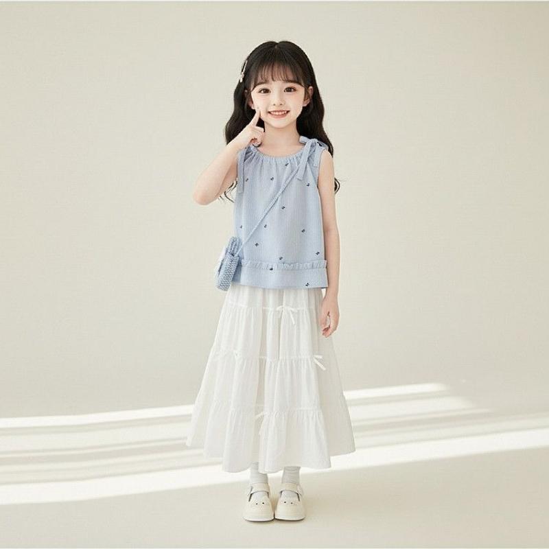 Girls Sweet Set - Spring/Autumn Children s Fashion Loose-Sleeved Long-Sleeved Top and Skirt Set (Two Pieces) 130
Girls Sweet Set - Spring/Autumn Children s Fashion Loose-Sleeved Long-Sleeved Top and Skirt Set (Two Pieces) 130