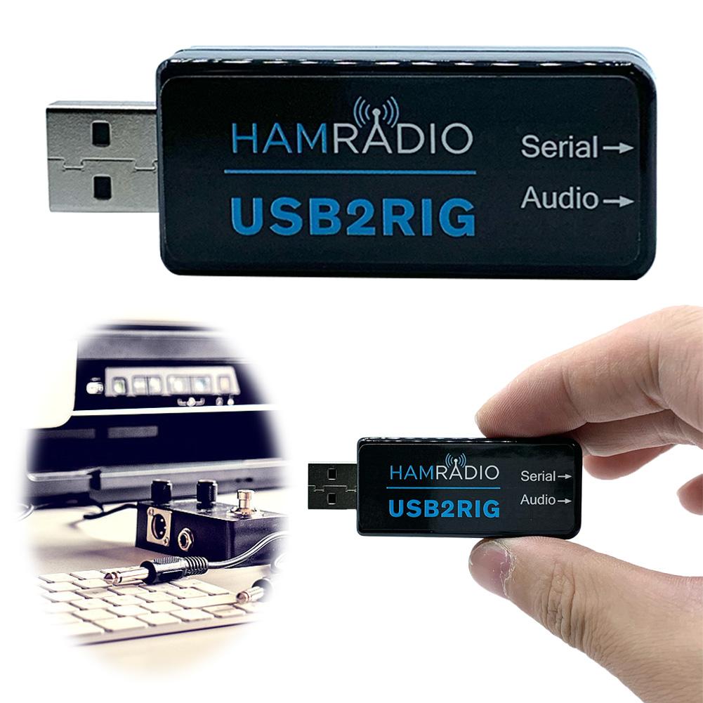 USB2RIG USB Sound Card Adapter Dual 3.5mm Jack 4Pin Audio Connector Support TTL/232 Level For KENWOOD YAESU ICOM Business Radio чорний
USB2RIG USB Sound Card Adapter Dual 3.5mm Jack 4Pin Audio Connector Support TTL/232 Level For KENWOOD YAESU ICOM Business Radio чорний