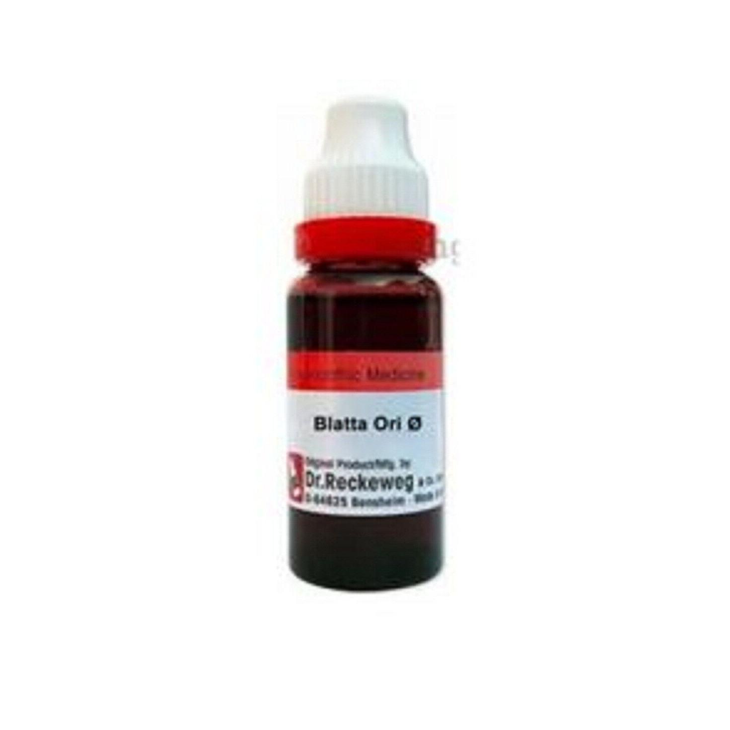 @ Dr. Reckeweg Blatta Ori Q Homoepathic Medicine 20 ml v765 VD-600-60%OFF
@ Dr. Reckeweg Blatta Ori Q Homoepathic Medicine 20 ml v765 VD-600-60%OFF