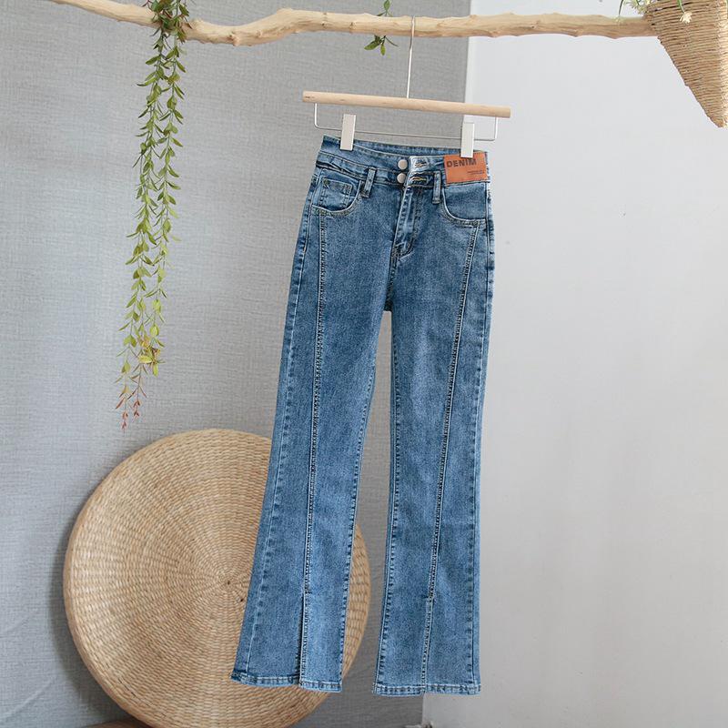 Women s High Waist Split Flare Jeans with Leather Patch Design 2XL
Women s High Waist Split Flare Jeans with Leather Patch Design 2XL
