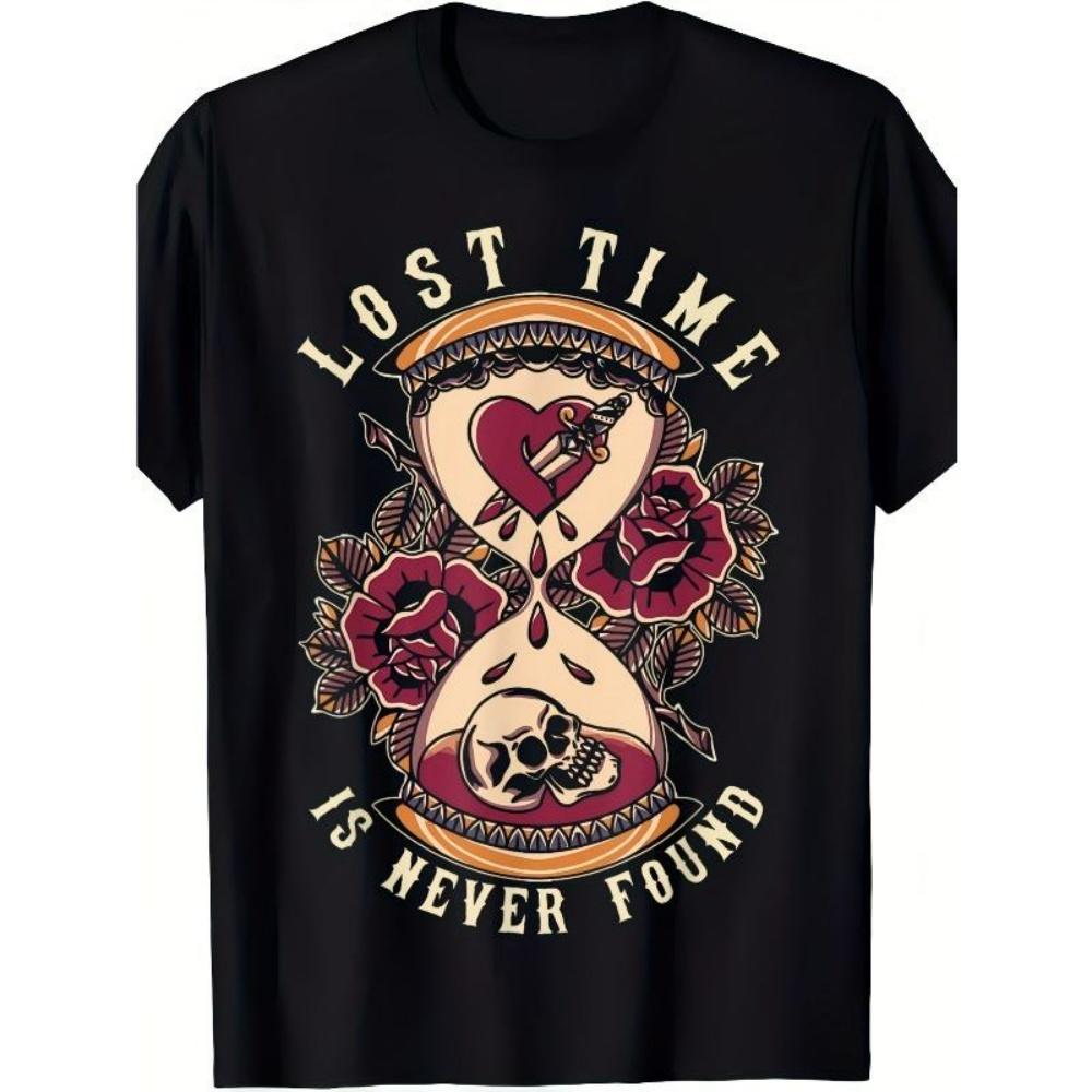 European Sizes Men s & Women s Vintage Gothic Hourglass Tattoo T-Shirt XXXXXL чорний
European Sizes Men s & Women s Vintage Gothic Hourglass Tattoo T-Shirt XXXXXL чорний
