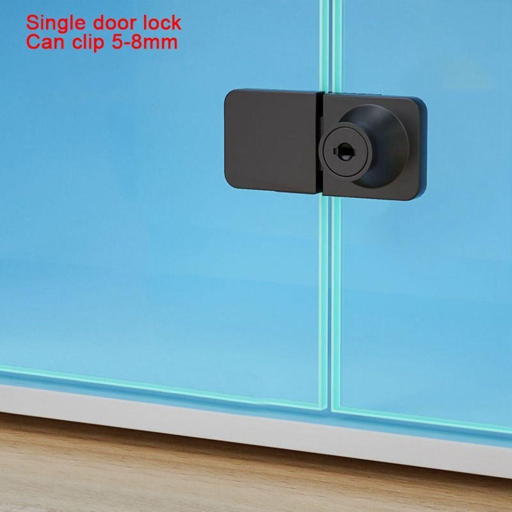 Glass Display Cabinet/Showcase Locks Zinc Alloy Single/Double Door No Need Drilling Easy To Install Home Tool
Glass Display Cabinet/Showcase Locks Zinc Alloy Single/Double Door No Need Drilling Easy To Install Home Tool