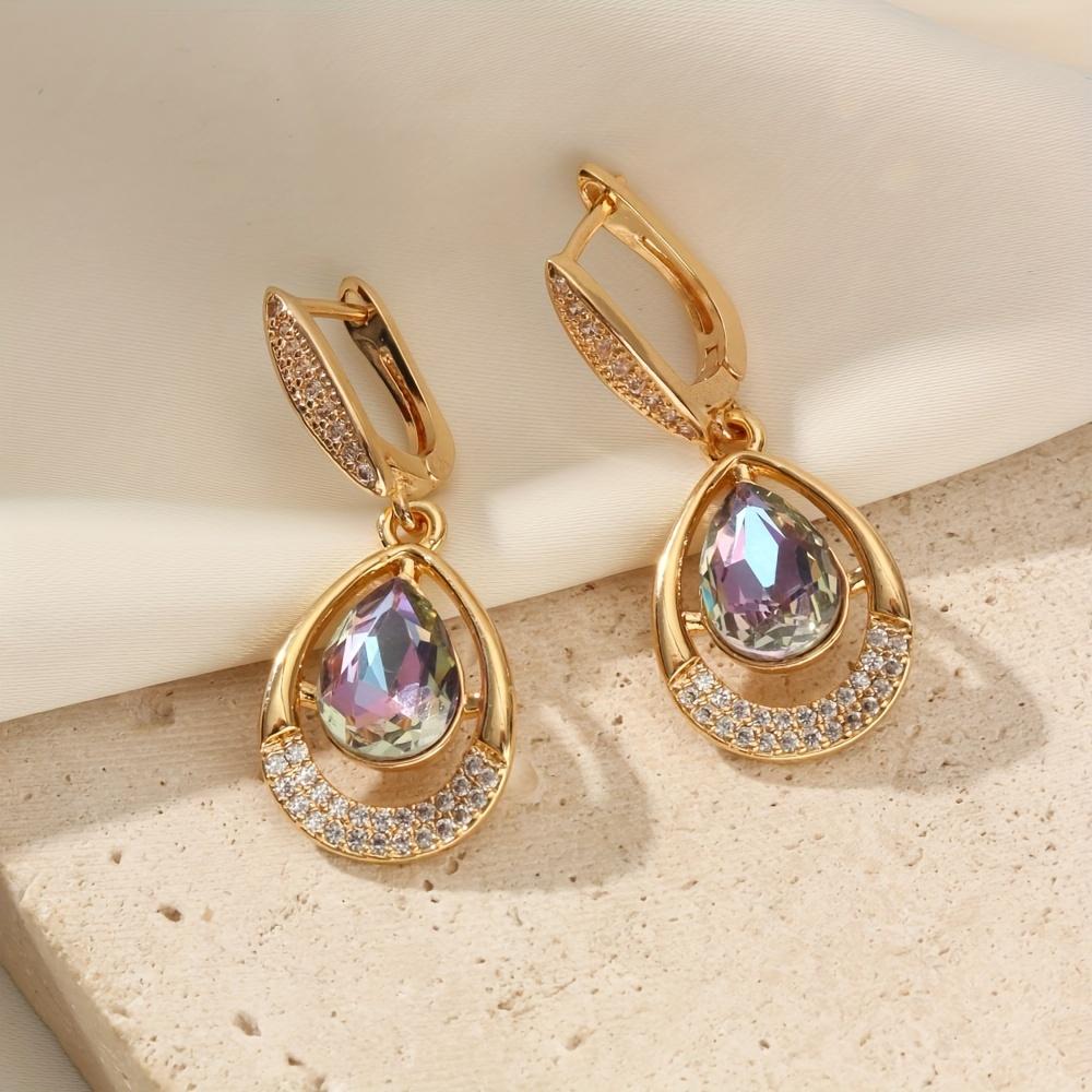 Water Drop Shape Dangle Earrings for Women Fashion Artificial Crystal Zirconia Drop Earring Wedding Party Jewelry Accessories золотой
Water Drop Shape Dangle Earrings for Women Fashion Artificial Crystal Zirconia Drop Earring Wedding Party Jewelry Accessories золотой