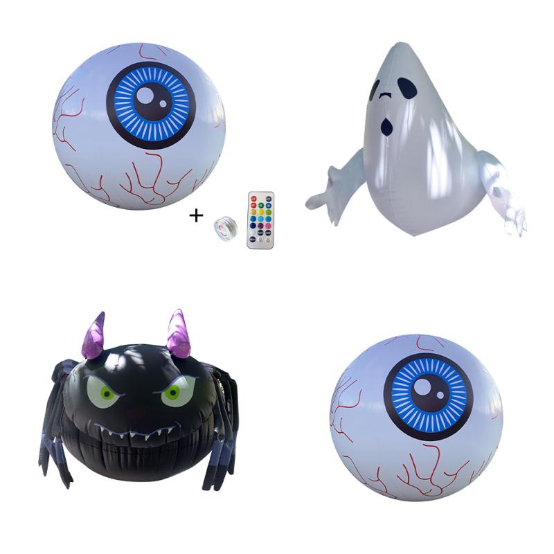 Хэллоуин надувные подвесные украшения IP68 водонепроницаемый светящийся глаз с дистанционным управлением для
Хэллоуин надувные подвесные украшения IP68 водонепроницаемый светящийся глаз с дистанционным управлением для