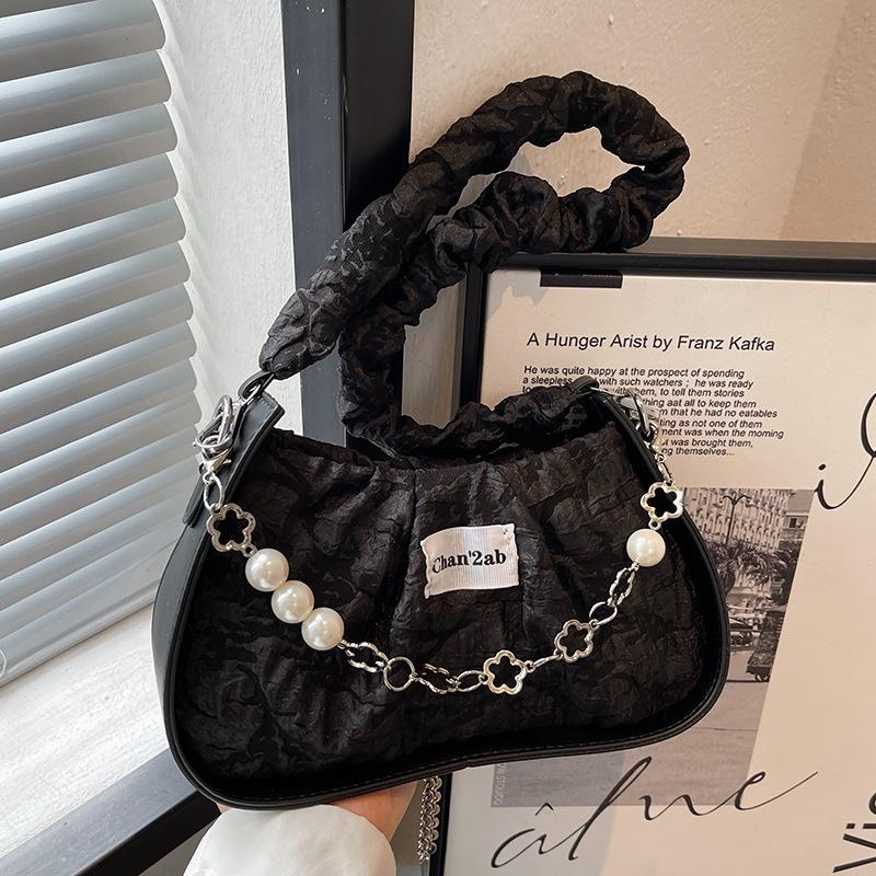 Популярные женские сумки, нишевая сумка-подмышка Cloud. чёрный
Популярные женские сумки, нишевая сумка-подмышка Cloud. чёрный