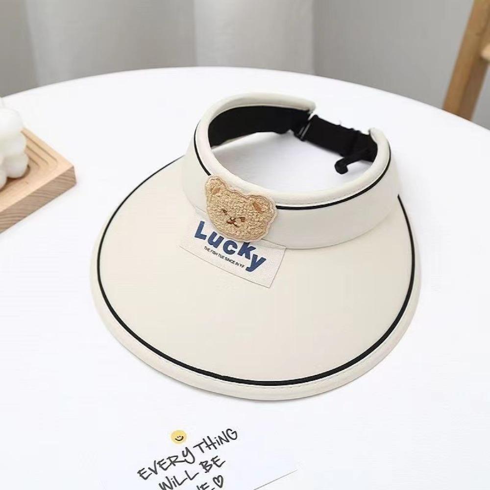 Shading Hat Cartoon Sunshade Hat Anti-UV Sun Hat Children s Visor Hat Bear Empty Top Hat Girls
Shading Hat Cartoon Sunshade Hat Anti-UV Sun Hat Children s Visor Hat Bear Empty Top Hat Girls