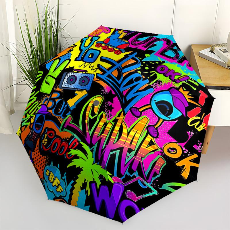 1pc Graffiti Urban Automatic Opening/Closing Umbrella with Operation & Windproof Canopy yy260311029
1pc Graffiti Urban Automatic Opening/Closing Umbrella with Operation & Windproof Canopy yy260311029