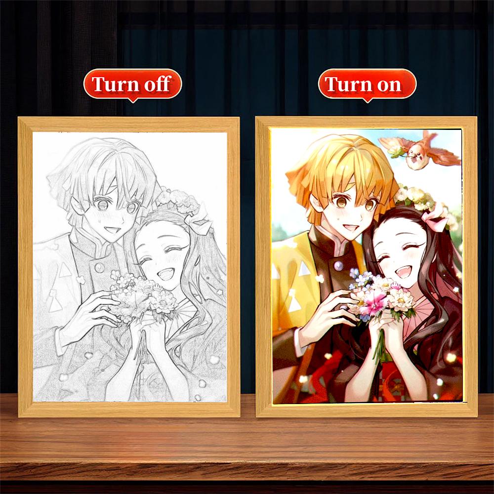 Аниме Фигурка Световая Картина Фоторамка Истребитель Демонов Kimetsu No Yaiba Тандзиро Экшн Светодиодные Лампы Декор Спальни Рождественские Подарки
Аниме Фигурка Световая Картина Фоторамка Истребитель Демонов Kimetsu No Yaiba Тандзиро Экшн Светодиодные Лампы Декор Спальни Рождественские Подарки