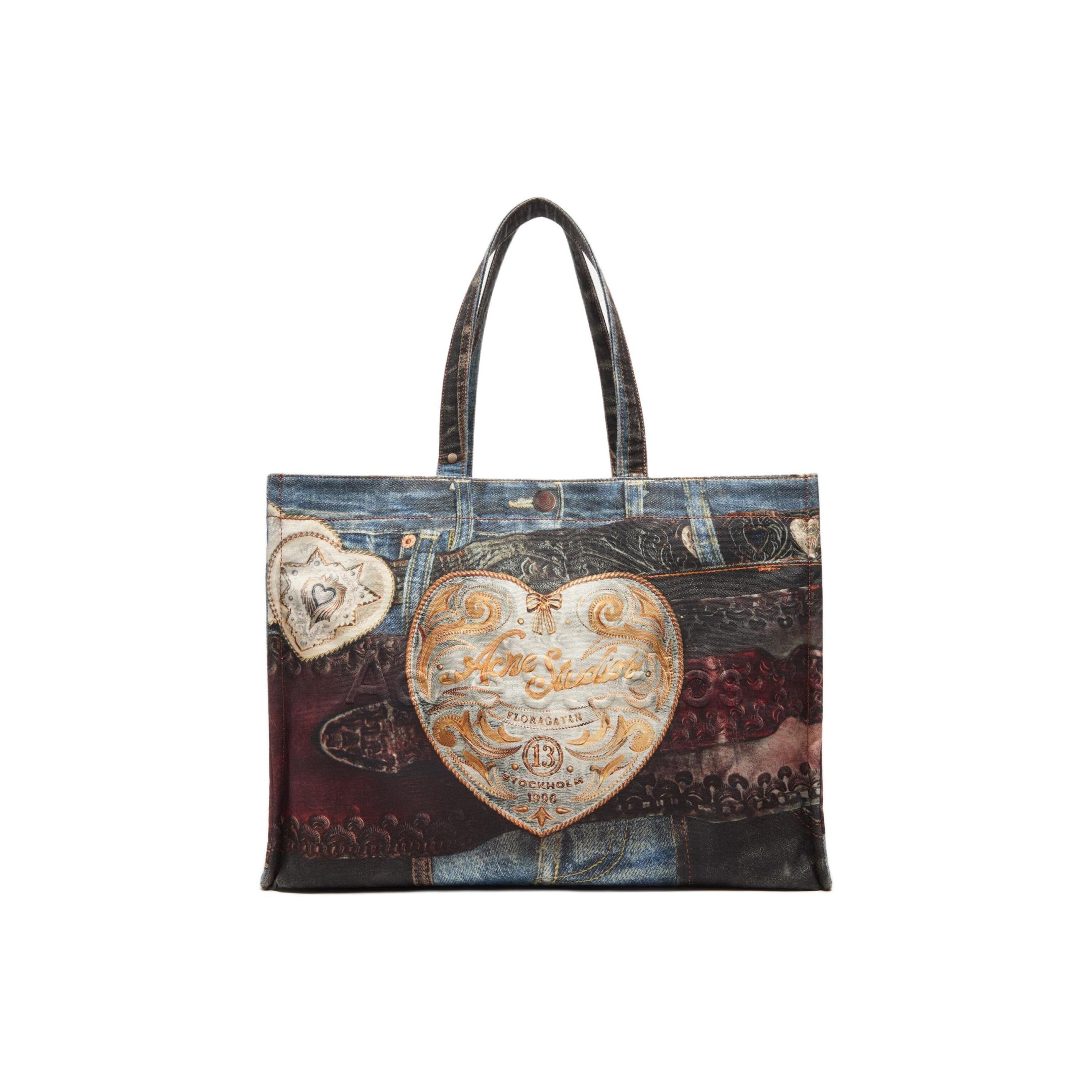 Acne Studios Optical Illusion Print Embossed Logo Cotton Tote Bag Women Tote Bags C10244-AIL Basic Set (Bag+Dust Bag)
Acne Studios Optical Illusion Print Embossed Logo Cotton Tote Bag Women Tote Bags C10244-AIL Basic Set (Bag+Dust Bag)