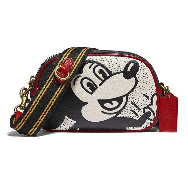 Coach Disney Mickey Mouse Collaboration Cartoon Print Pebble Leather Shoulder Bag Camera Bag Women bags Black C1142-B4CAH Basic Set (Bag+Dust Bag)
Coach Disney Mickey Mouse Collaboration Cartoon Print Pebble Leather Shoulder Bag Camera Bag Women bags Black C1142-B4CAH Basic Set (Bag+Dust Bag)
