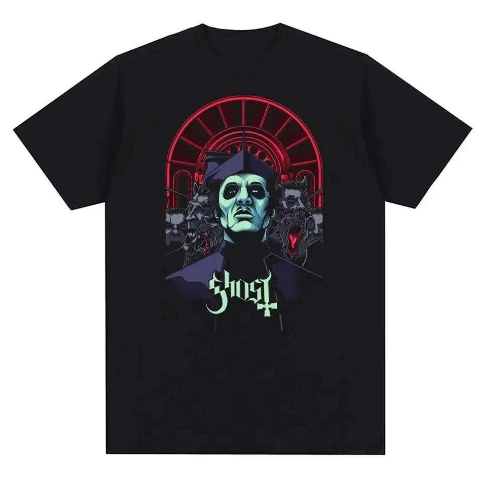 Новая футболка с графическим принтом Ghost для мужчин и женщин, модная повседневная рок-футболка с коротким рукавом, футболка большого размера унисекс S
Новая футболка с графическим принтом Ghost для мужчин и женщин, модная повседневная рок-футболка с коротким рукавом, футболка большого размера унисекс S